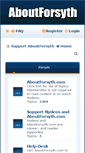 Mobile Screenshot of aboutforsyth.net